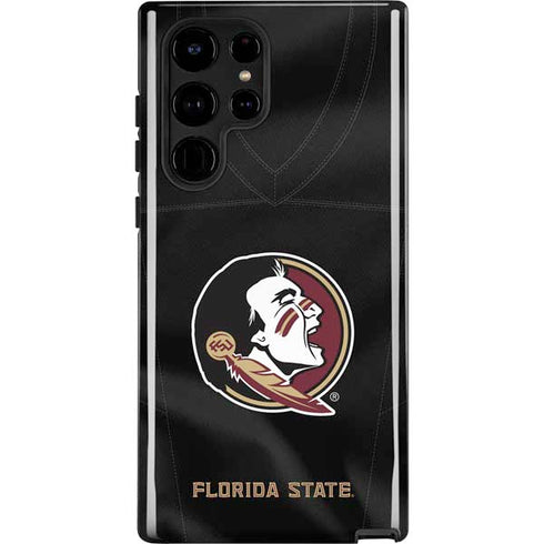 Florida State University Black Jersey Galaxy Cases